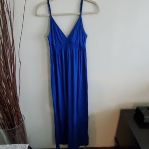 Blue maxi dress